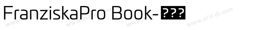 FranziskaPro Book字体转换